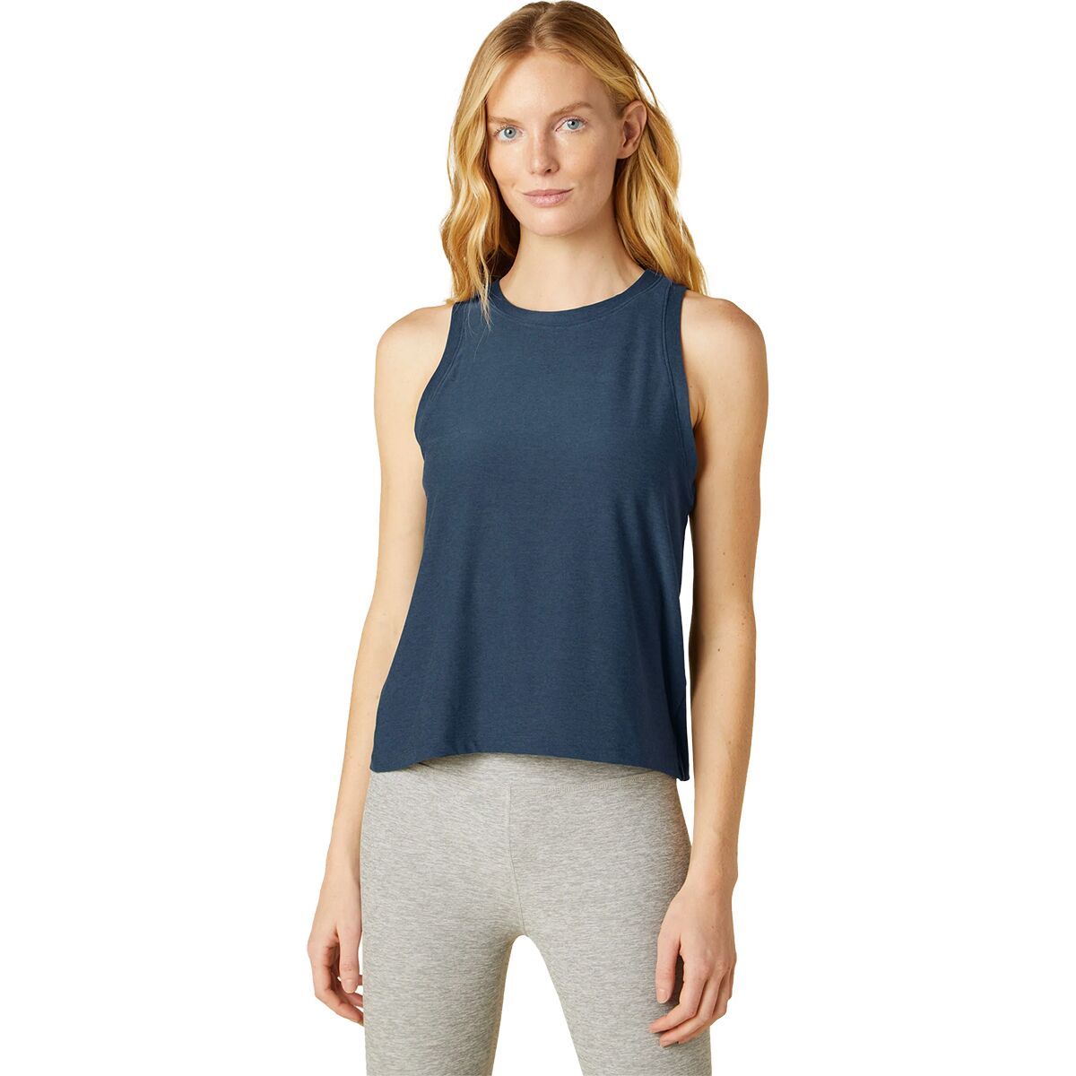 Image of Beyond Yoga Featherweight ReBalance Tank Top - Women's Nocturnal Navy, S