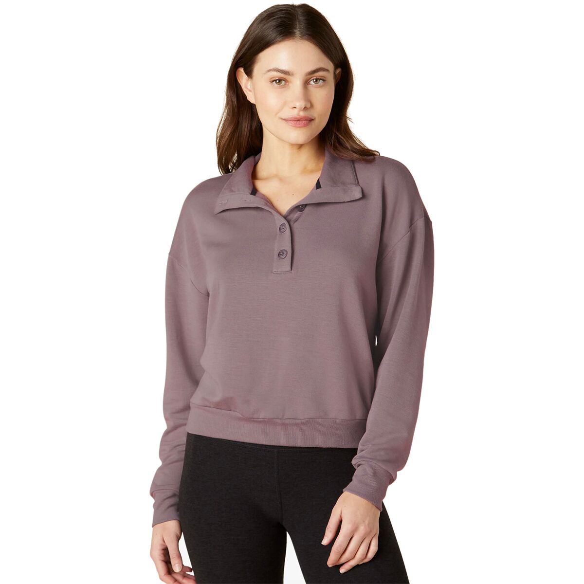 Beyond Yoga East Coast Button Pullover - Women's