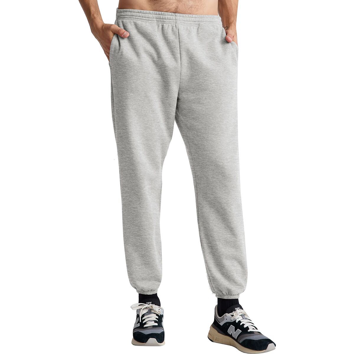 Image of Beyond Yoga Fresh Cut Sweatpant - Men's Light Heather Gray, L