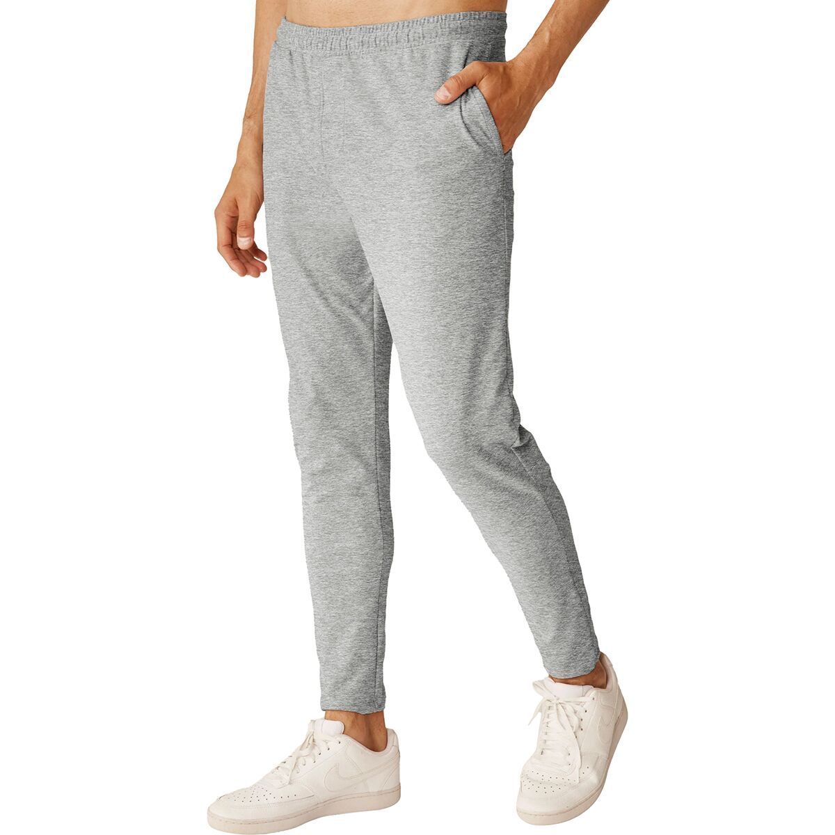 Image of Beyond Yoga Take It Easy Pant - Men's Silver Mist, S