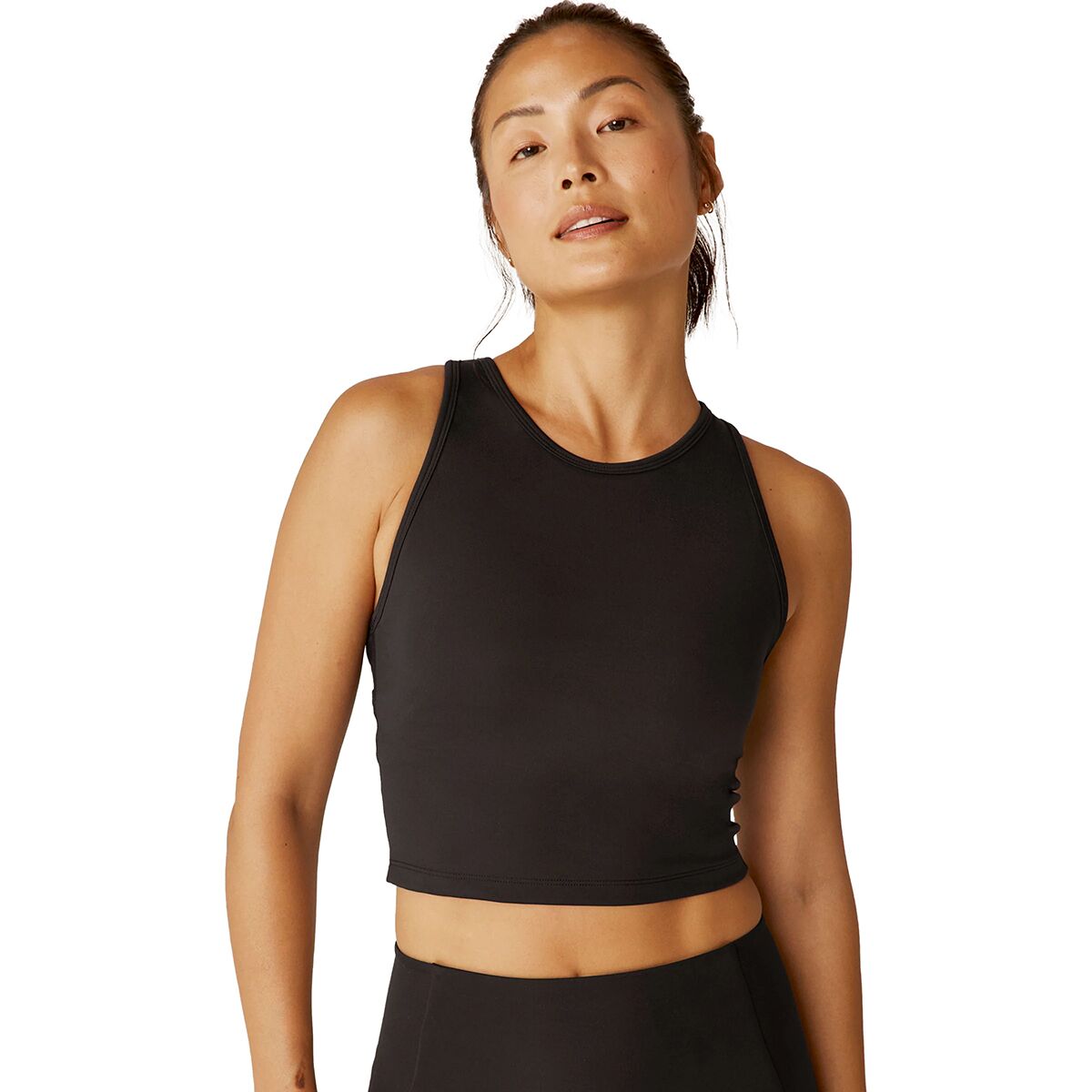 Beyond Yoga Beyond Yoga PowerBeyond Strive Cropped Tank Top - Women's Black, S