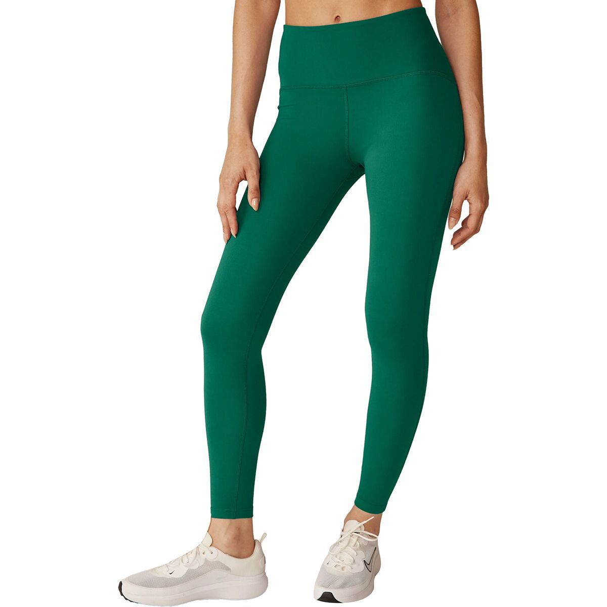 Image of Beyond Yoga Powerbeyond Strive HW Midi Legging - Women's Meadow Green, XS