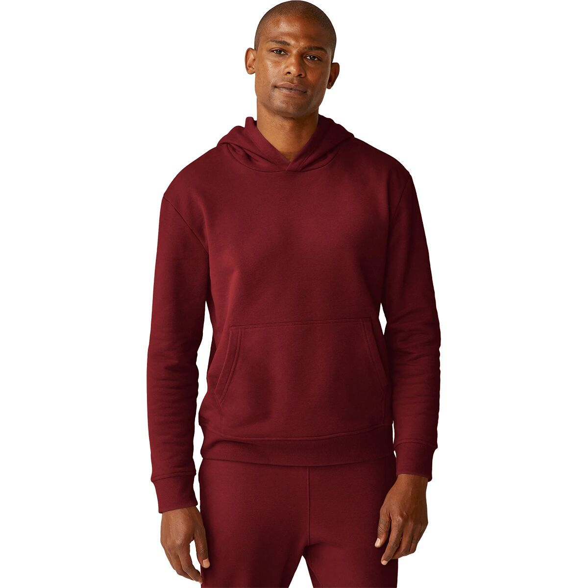 Image of Beyond Yoga Every Body Hoodie - Men's California Merlot, M