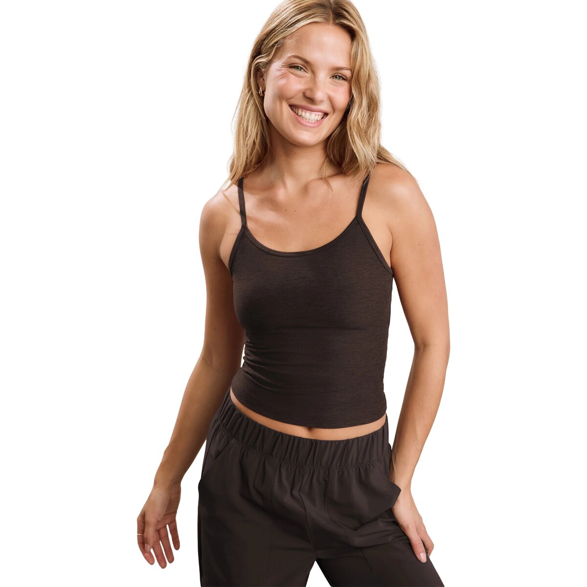 Image of Beyond Yoga Spacedye Forever Tank - Women's Dark Chocolate Heather, L