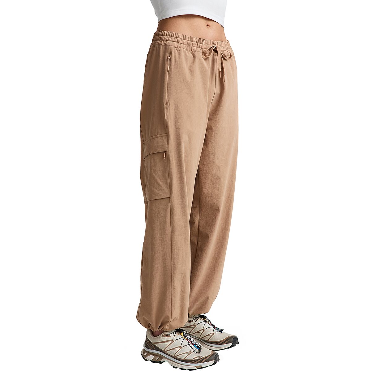 Image of Beyond Yoga Peak Pant - Women's Camel, M