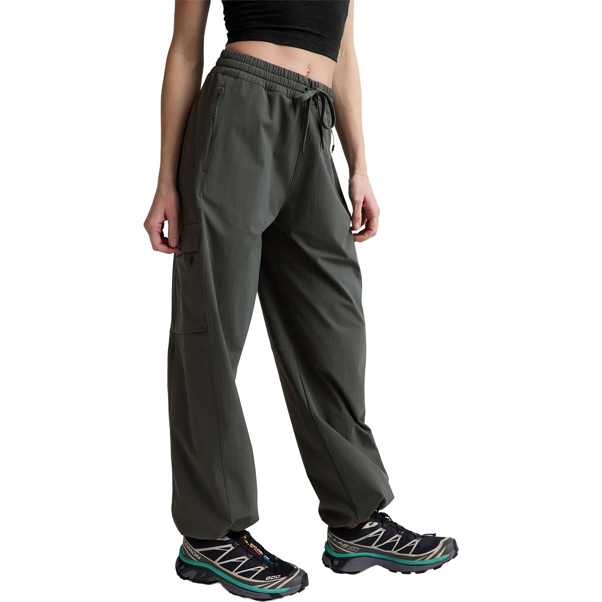 Image of Beyond Yoga Peak Pant - Women's Slate Green, L