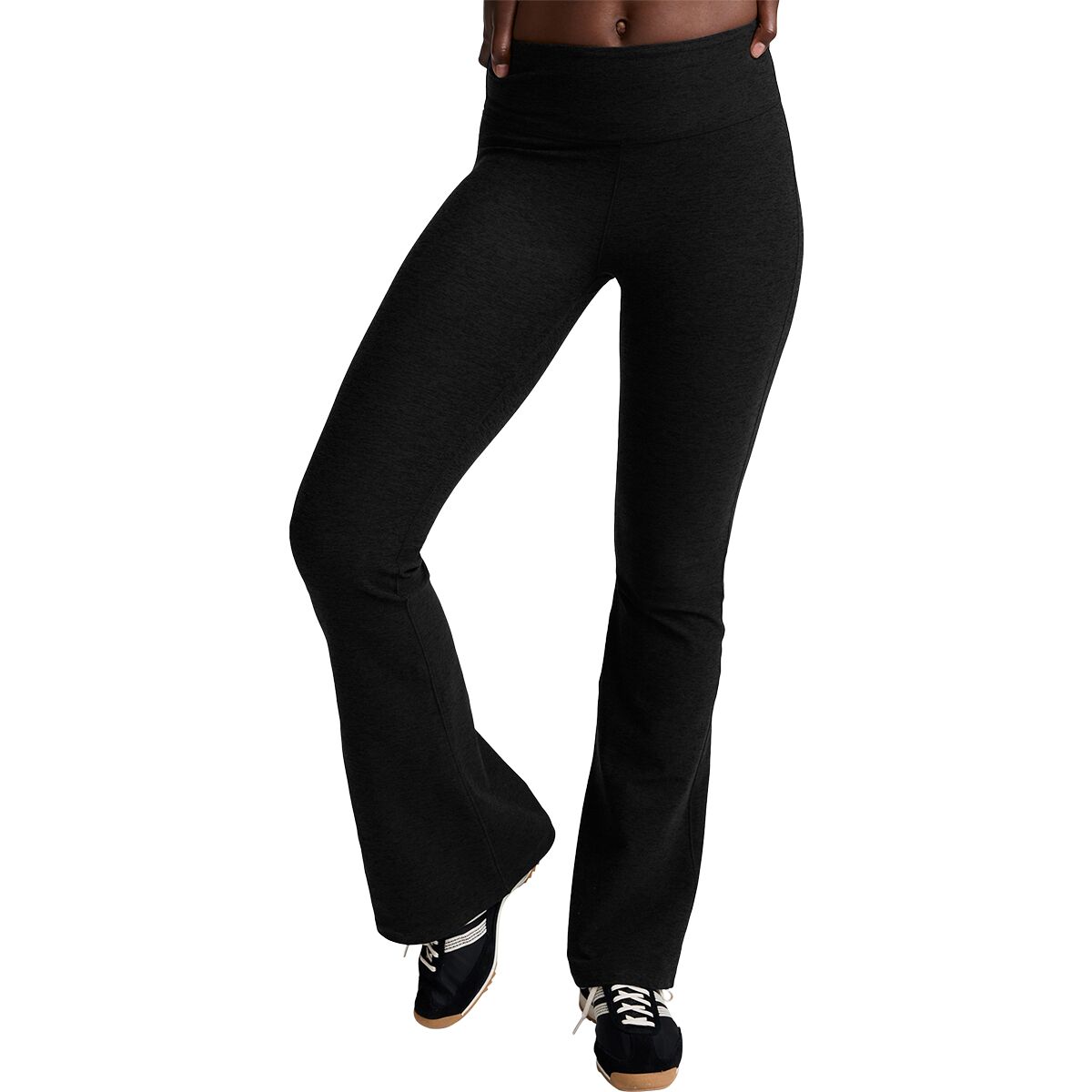 Image of Beyond Yoga Spacedye Midrise Bootcut Pant - Women's Darkest Night, S