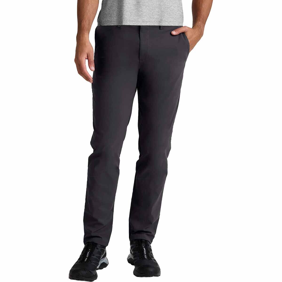 Image of Beyond Yoga Chino Trouser - Men's Black Ash, 32/Reg