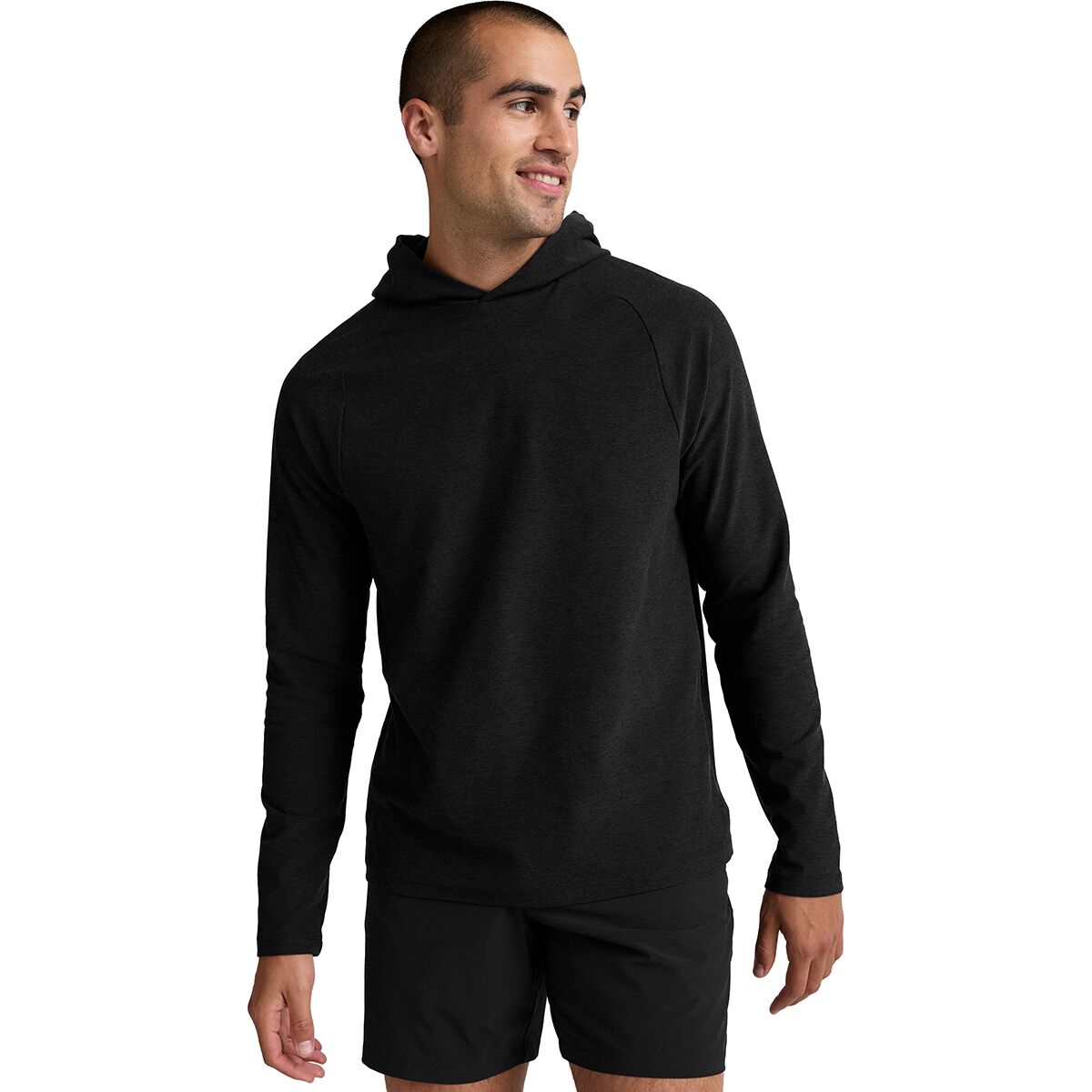 Image of Beyond Yoga Spacedye Go-To Hoodie - Men's Darkest Night, S