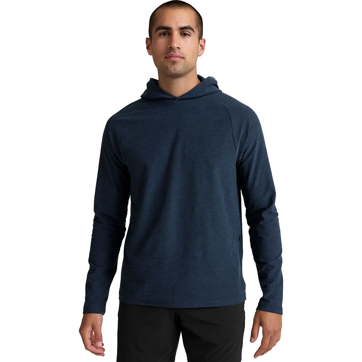 Image of Beyond Yoga Spacedye Go-To Hoodie - Men's Nocturnal Navy, S