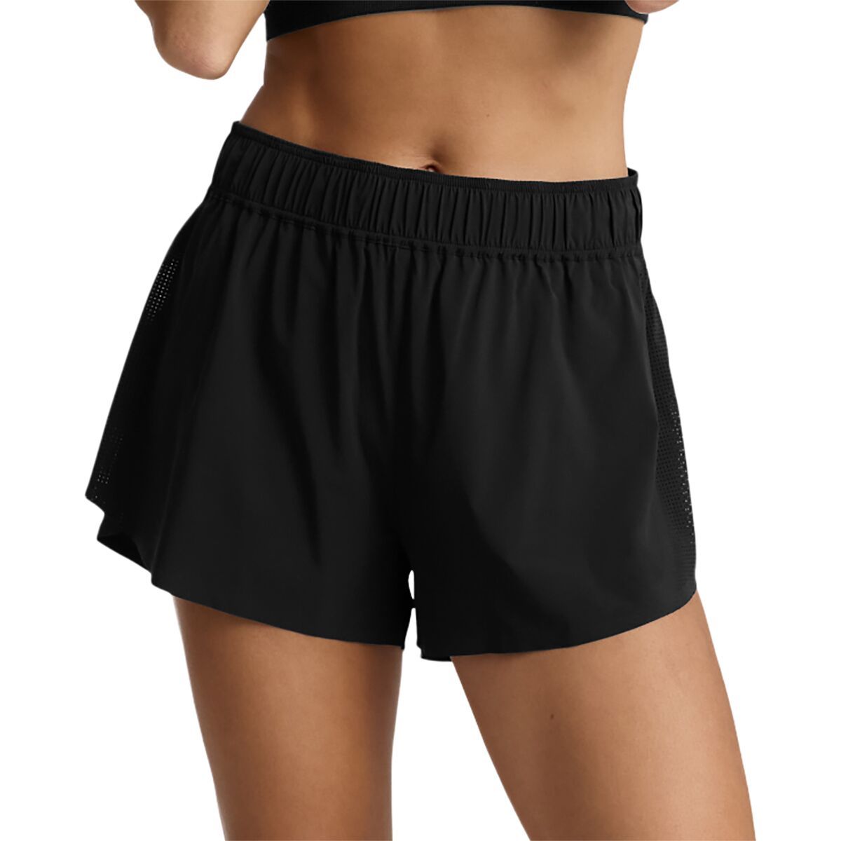 Image of Beyond Yoga Breeze Run Short - Women's Black, L
