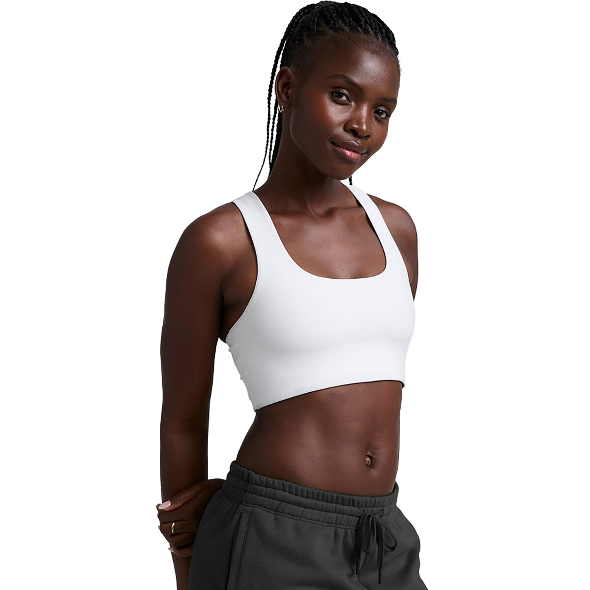 Image of Beyond Yoga Spacedye Simplicity Bra 2.0 - Women's Cloud White, M