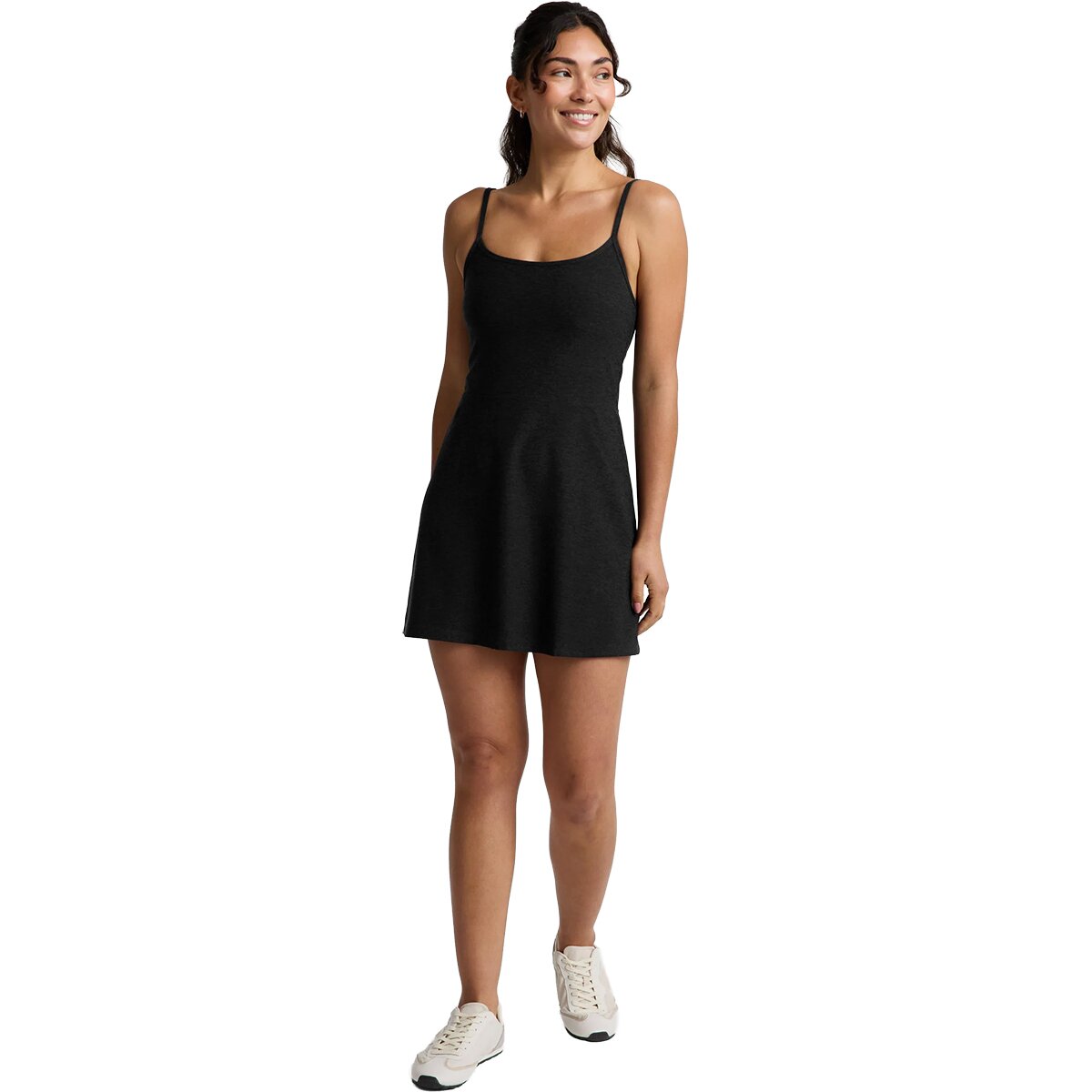 Image of Beyond Yoga Midweight Verve Dress - Women's Darkest Night, S
