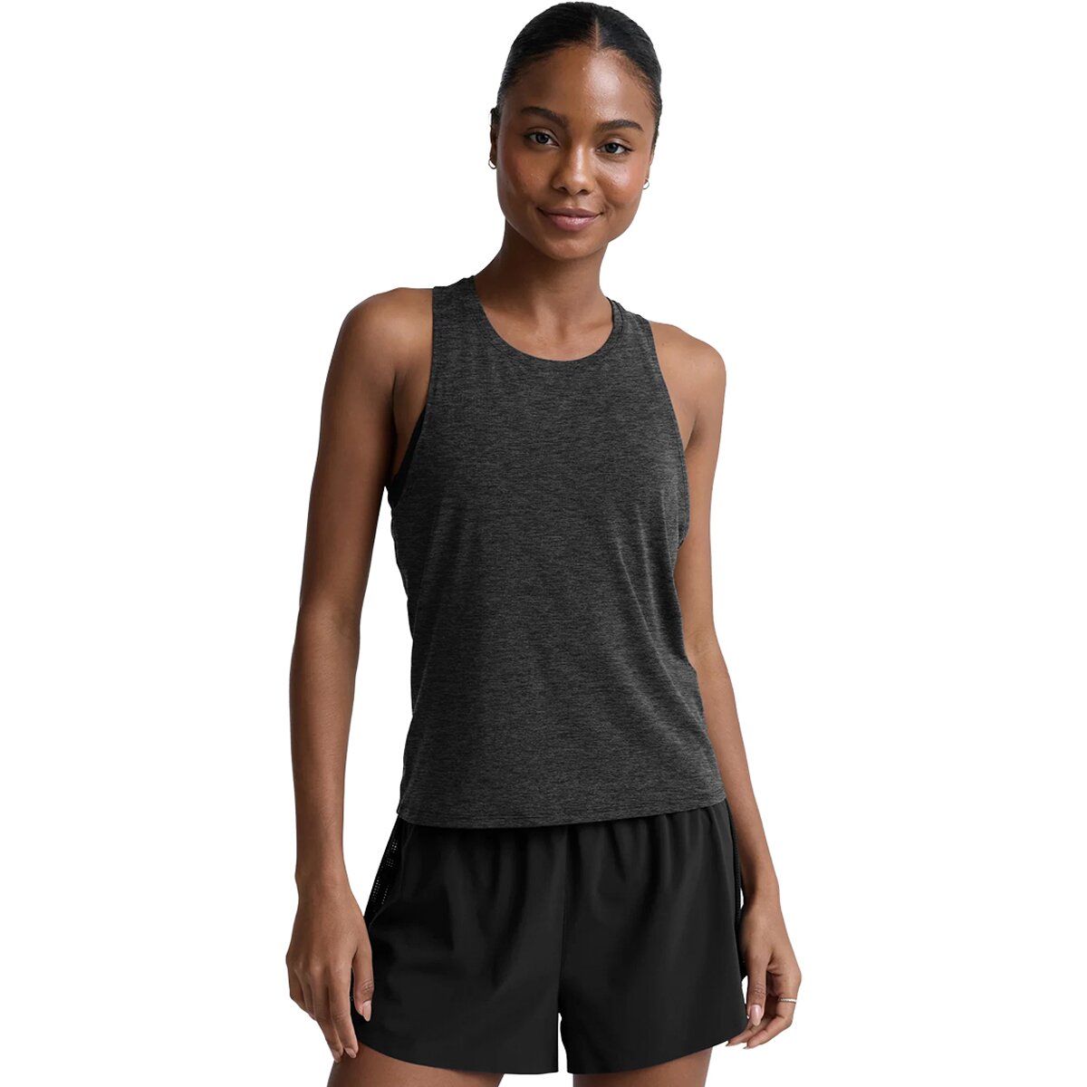 Image of Beyond Yoga Performance Knit Racerback Tank Top - Women's Black, S