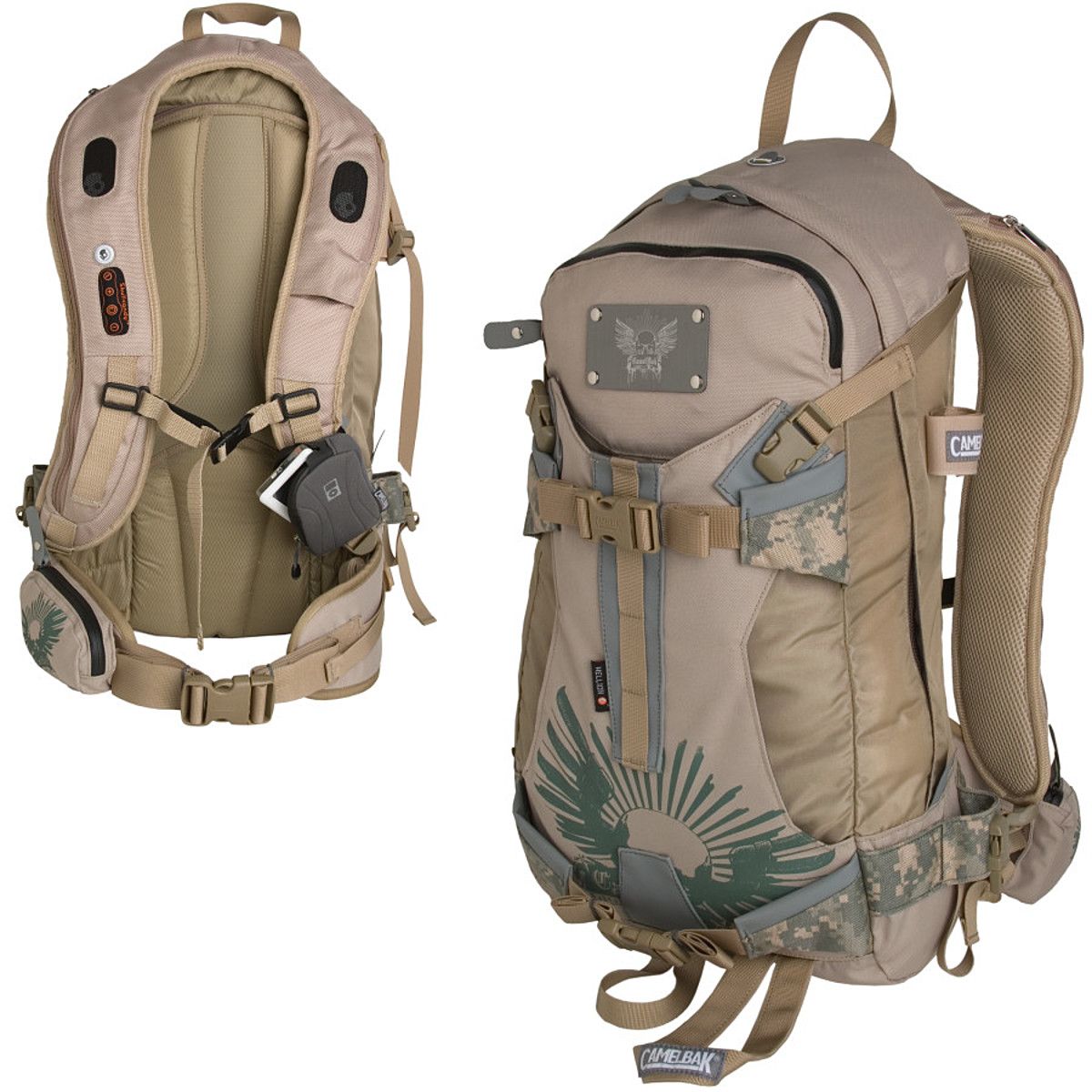 CamelBak Hellion 100oz Skull Candy Hydration Pack - Ski
