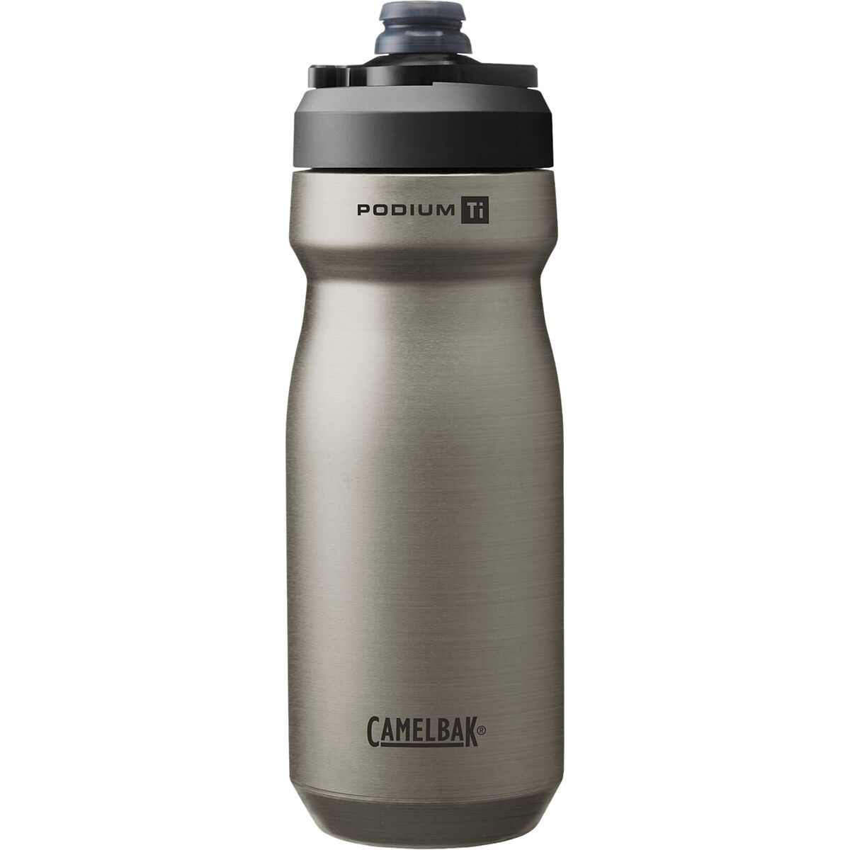 CamelBak Podium Titanium 18oz Bike Bottle Raw Titanium