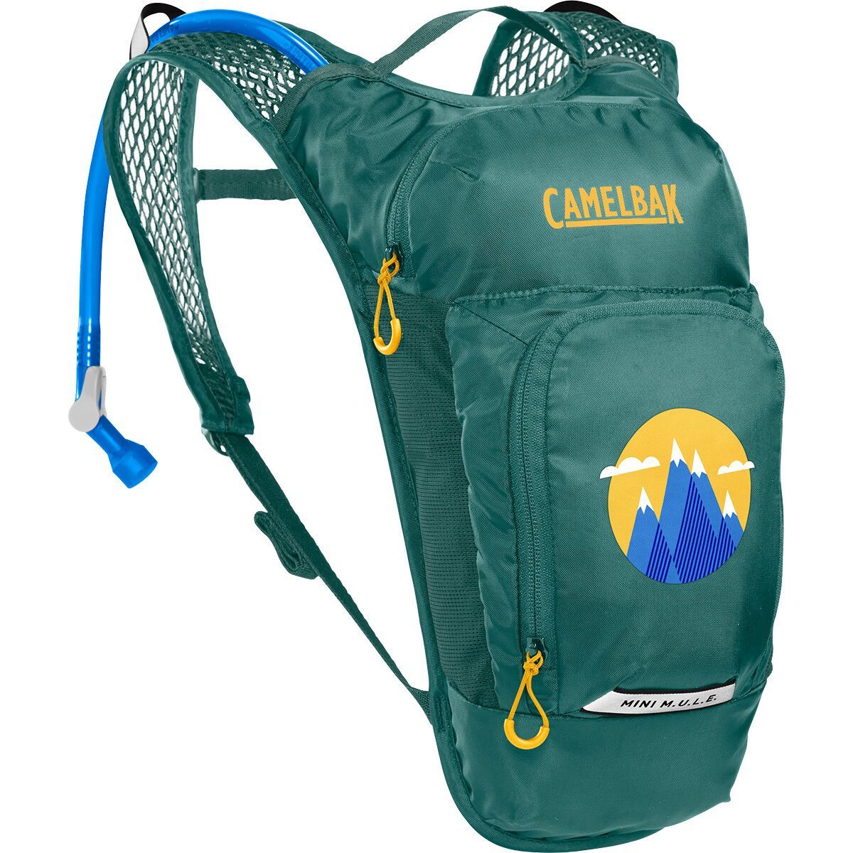CamelBak Mini Mule 1.5L Backpack - Kids' Green/Mountains
