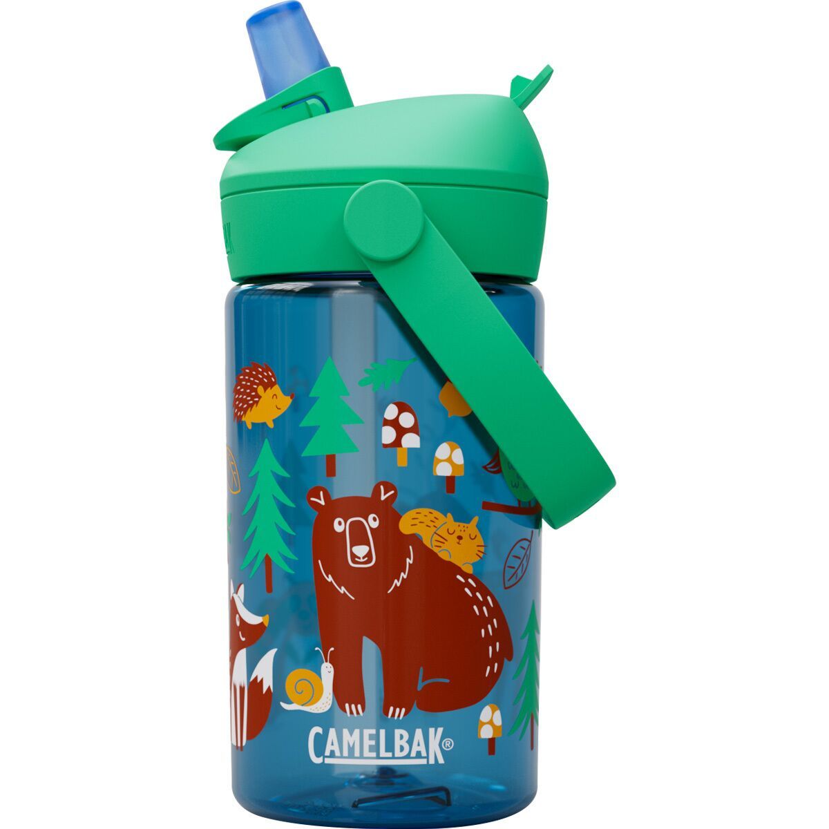 Image of CamelBak Thrive Flip Straw 14oz Water Bottle - Kids' Friendly Forest, One Size