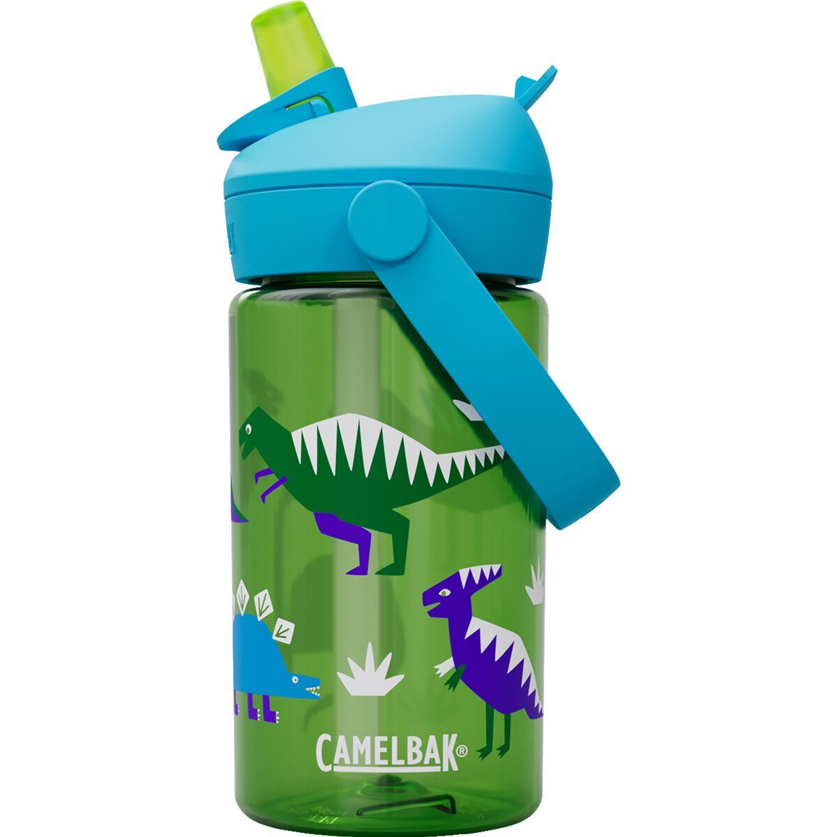 Image of CamelBak Thrive Flip Straw 14oz Water Bottle - Kids' Hip Dinos, One Size