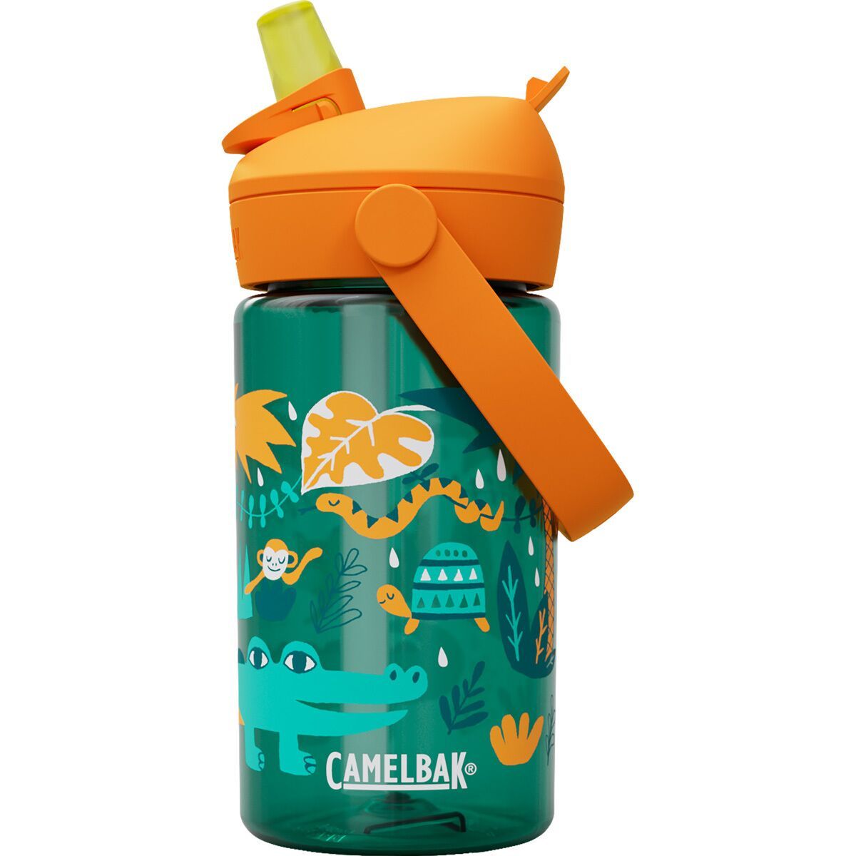 Image of CamelBak Thrive Flip Straw 14oz Water Bottle - Kids' Jungle Animals, One Size