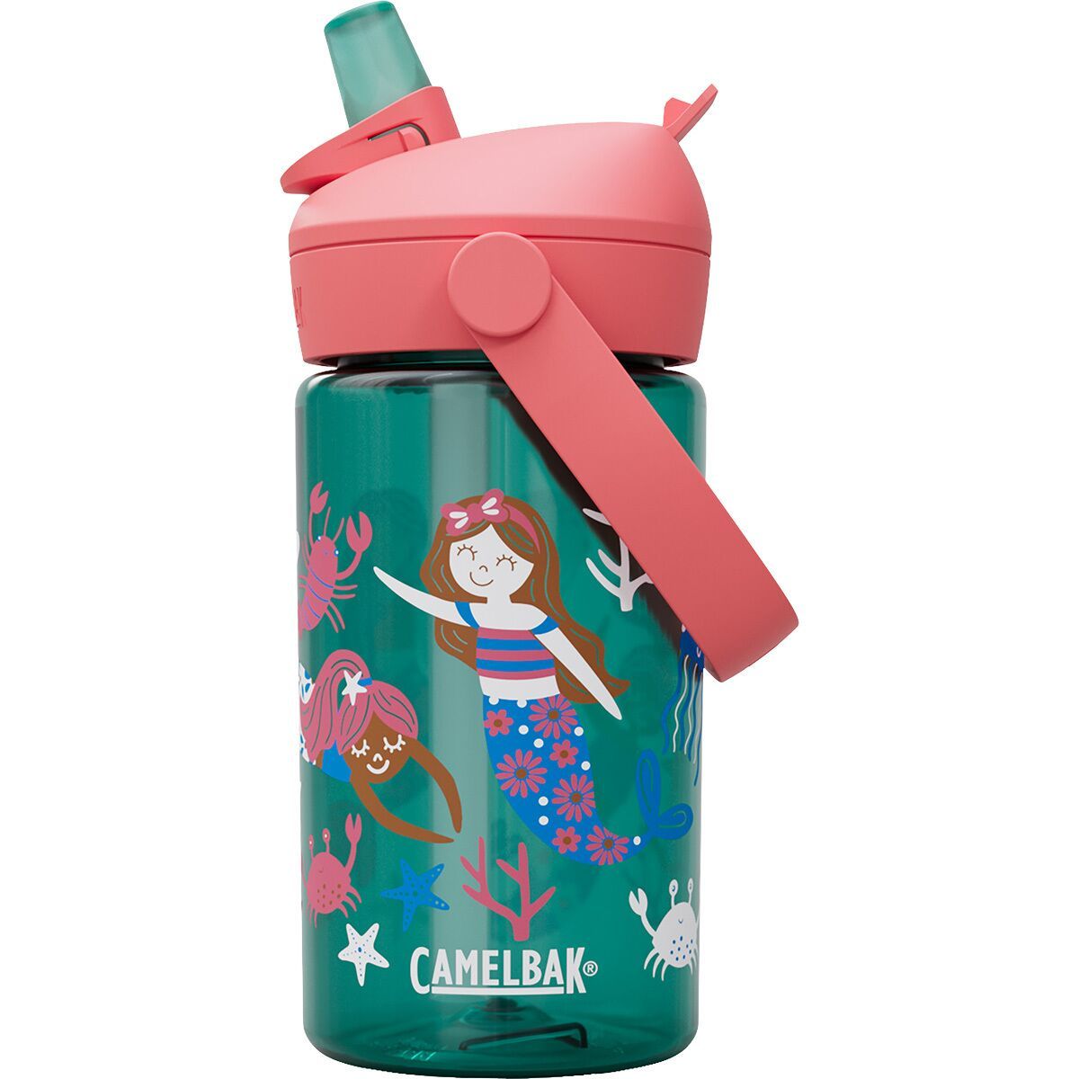 Image of CamelBak Thrive Flip Straw 14oz Water Bottle - Kids' Mermaid Friends, One Size