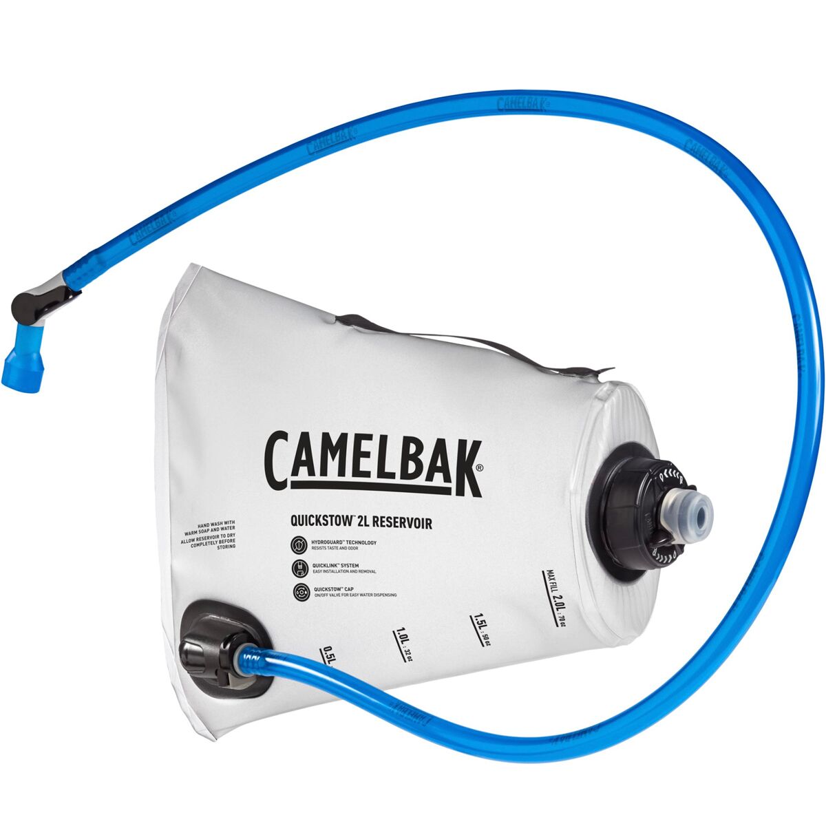 Image of CamelBak Quick Stow 2L Bike Reservoir Clear, One Size