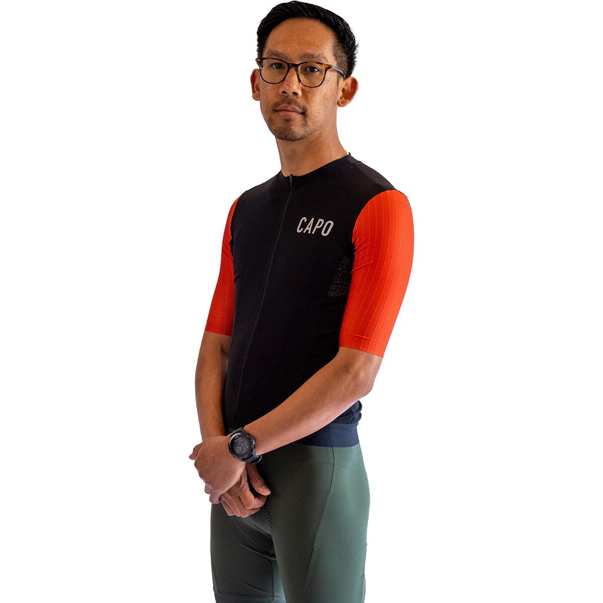 Image of Capo G.S. Padrone Aero Jersey - Men's Red Earth, L
