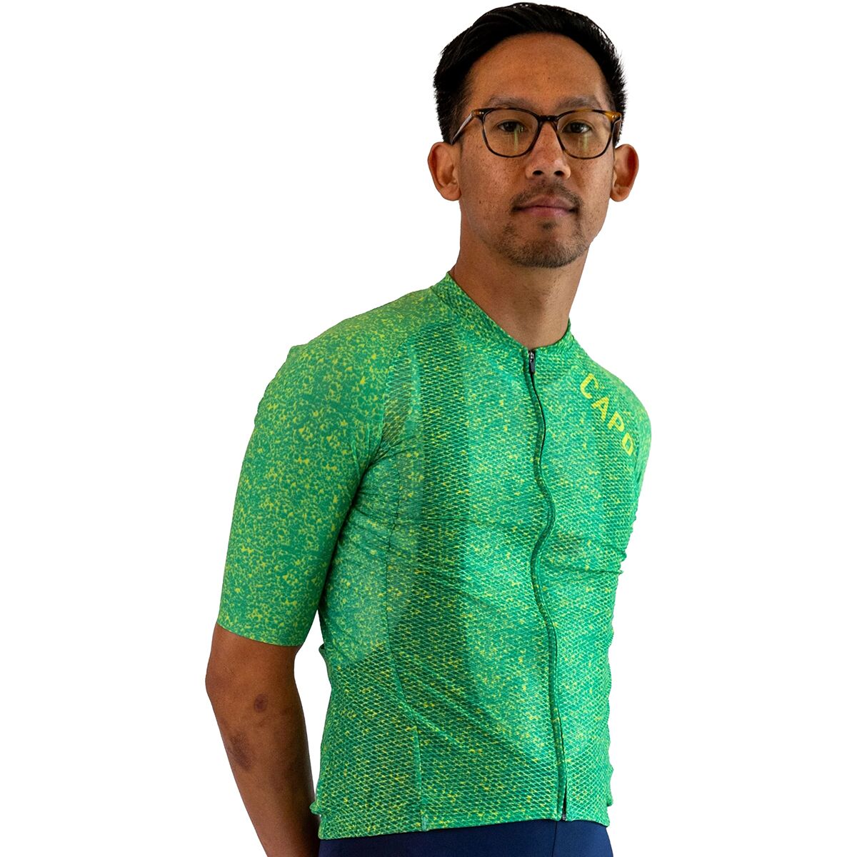 Image of Capo Super Corsa Aria Jersey - Men's Parakeet Pebbles, L