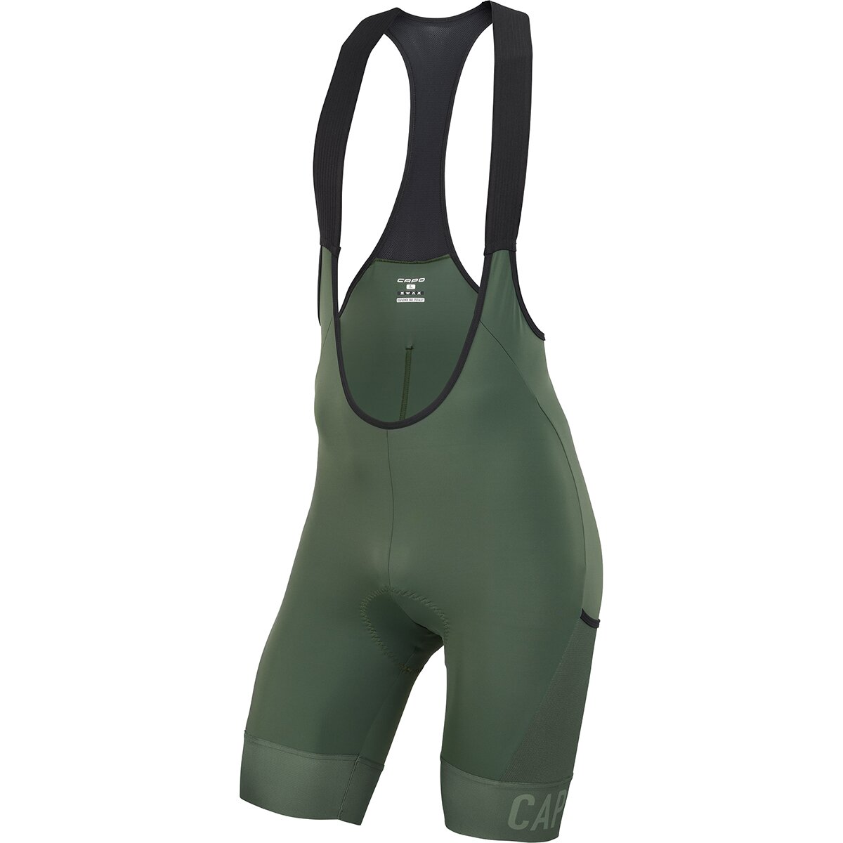 Image of Capo Super Corsa Race Cargo Bib Shorts - Men's Green, XXL