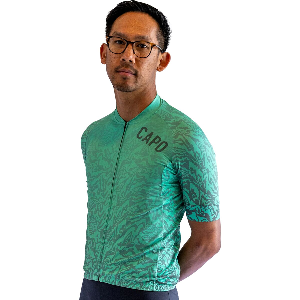 Image of Capo Super Corsa Fade Jersey - Men's Cabbage Marble, L