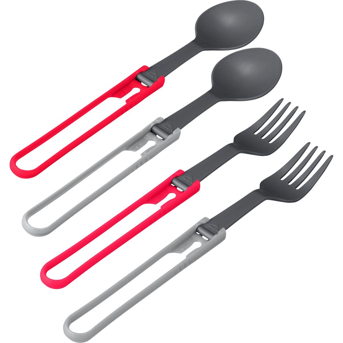 Image of MSR Folding Utensil Kit Spoon & Fork (2 Of Each), One Size