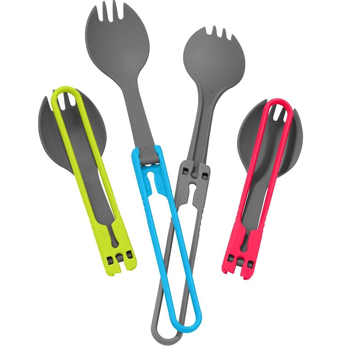 Image of MSR Folding Utensil Kit Spork (4-piece), One Size