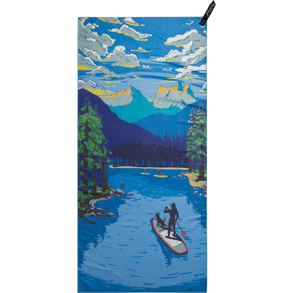 Image of Packtowl Personal Towel Daydream Print, Body