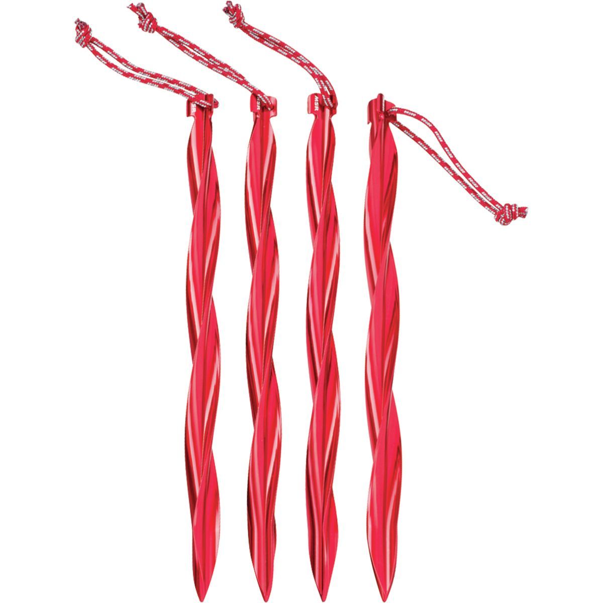 MSR Cyclone Tent Stakes Red, One Size