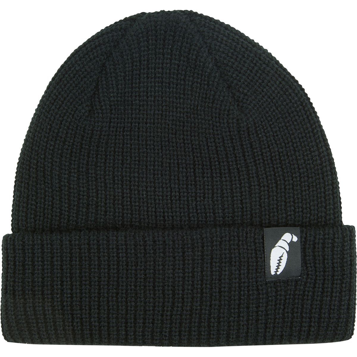 Image of Crab Grab Claw Label Beanie Black, One Size