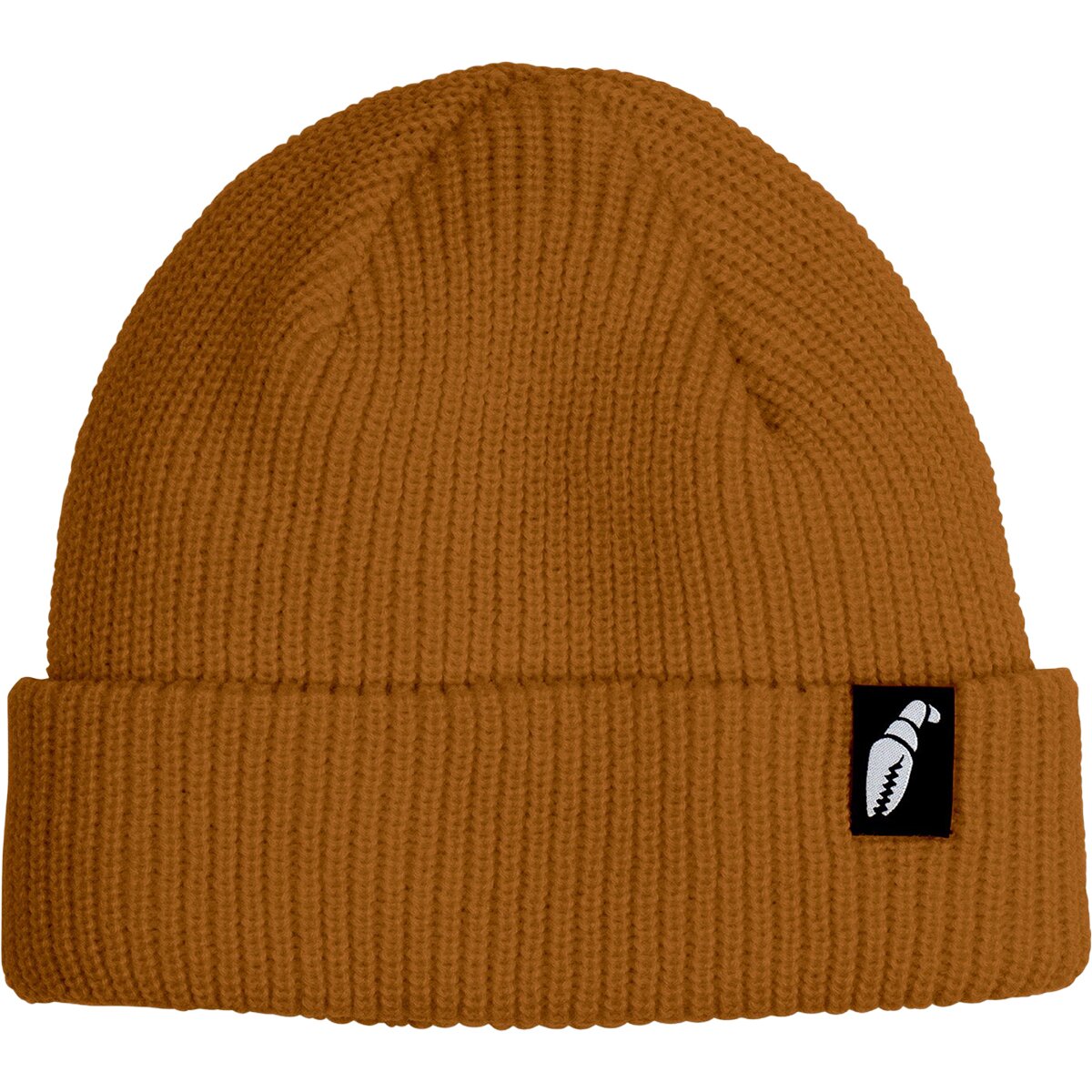 Image of Crab Grab Claw Label Beanie Coyote, One Size