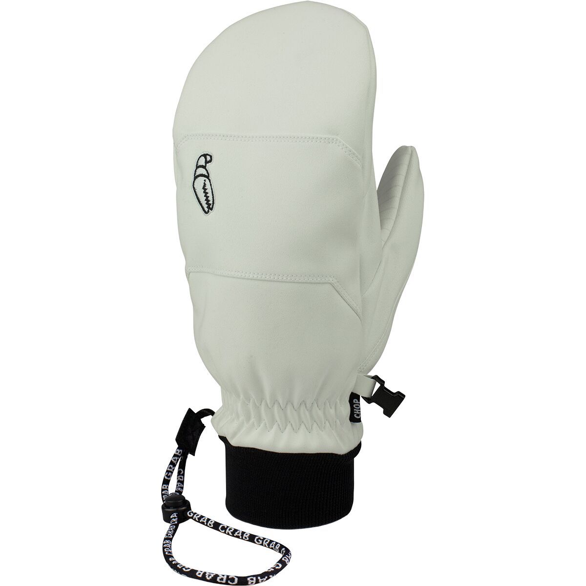 Image of Crab Grab Chop Mitten White, M