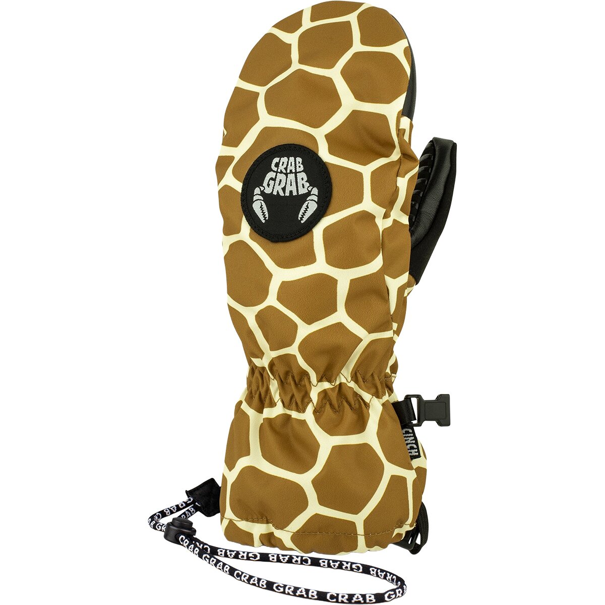 Image of Crab Grab Cinch Mitten - Kids' Giraffe, L