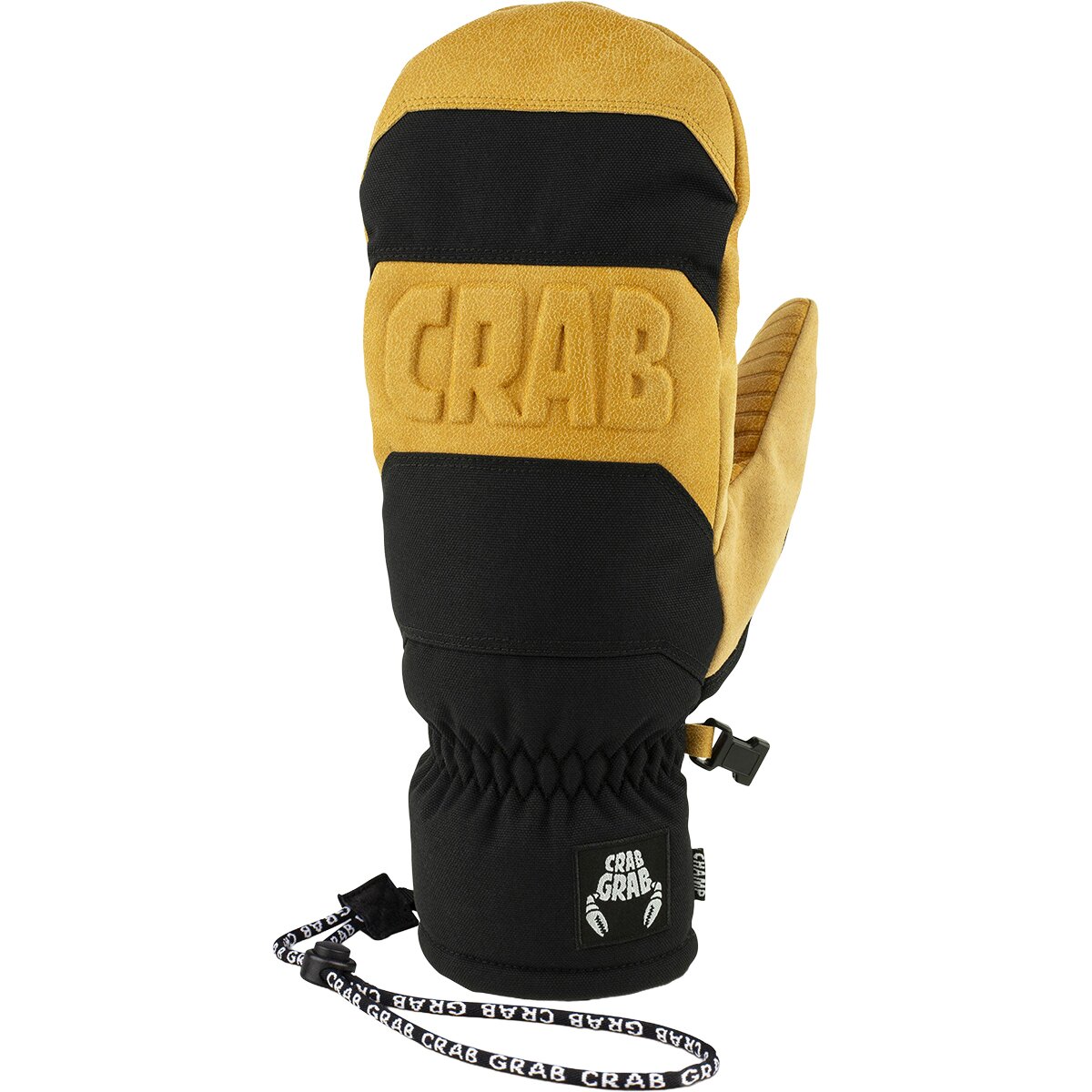 Image of Crab Grab Champ Mitten Black and Tan, L