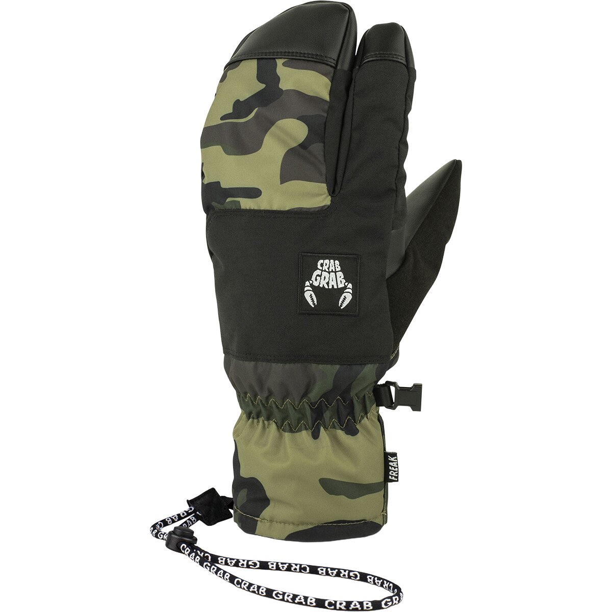 Image of Crab Grab Freak Trigger Glove Woodland Camo, M
