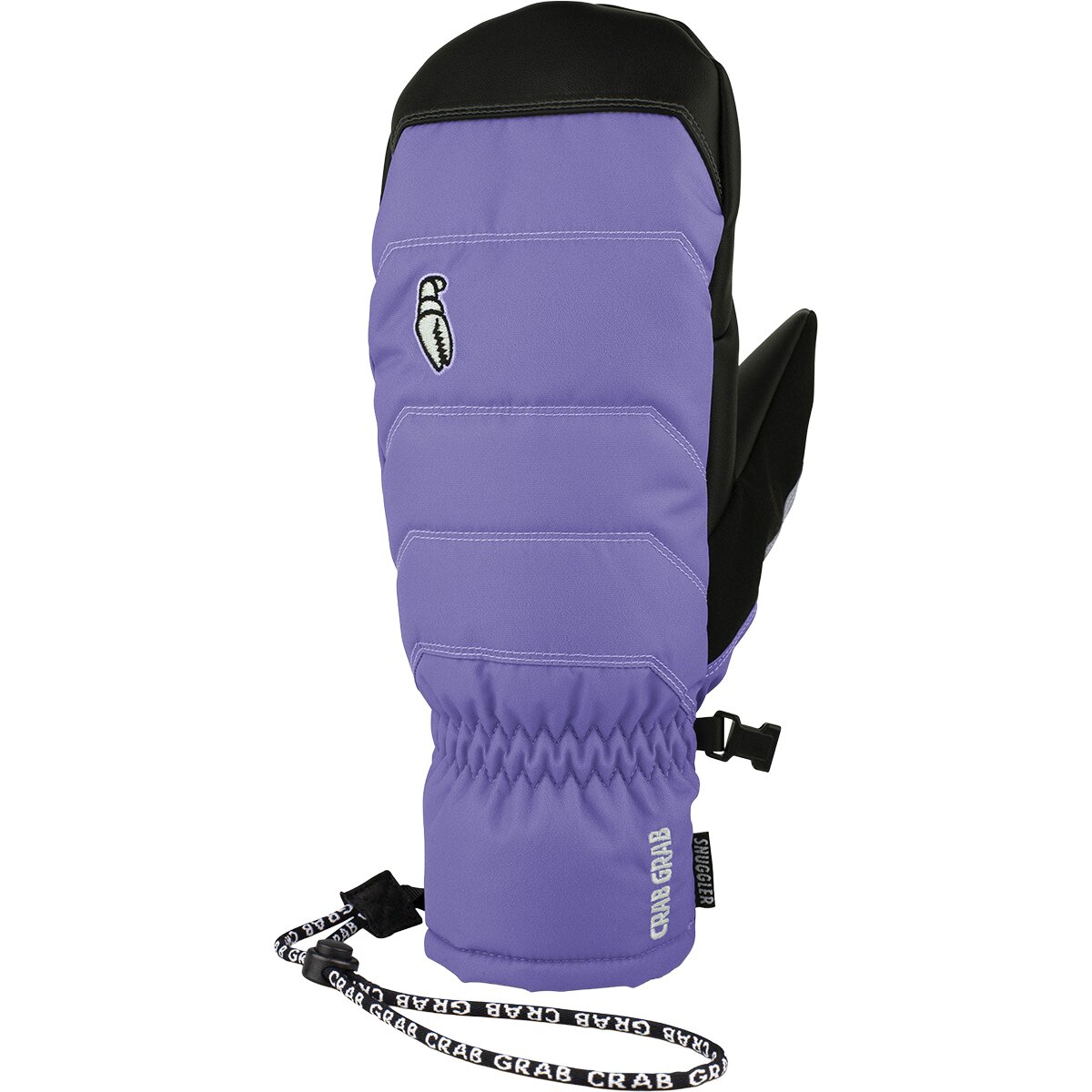 Image of Crab Grab Snuggler Mitten Lilac, S