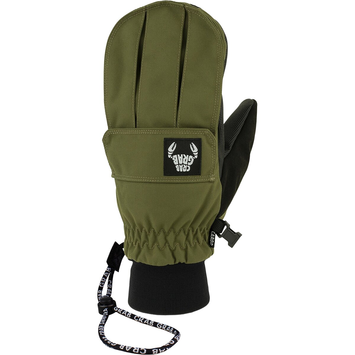 Image of Crab Grab Cargo Mitten Olive, L