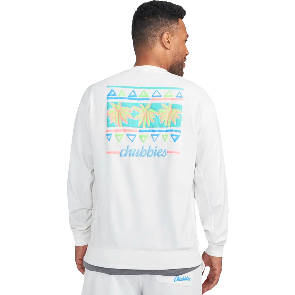 Chubbies Soft Terry Crewneck Sweatshirt Men s Clothing