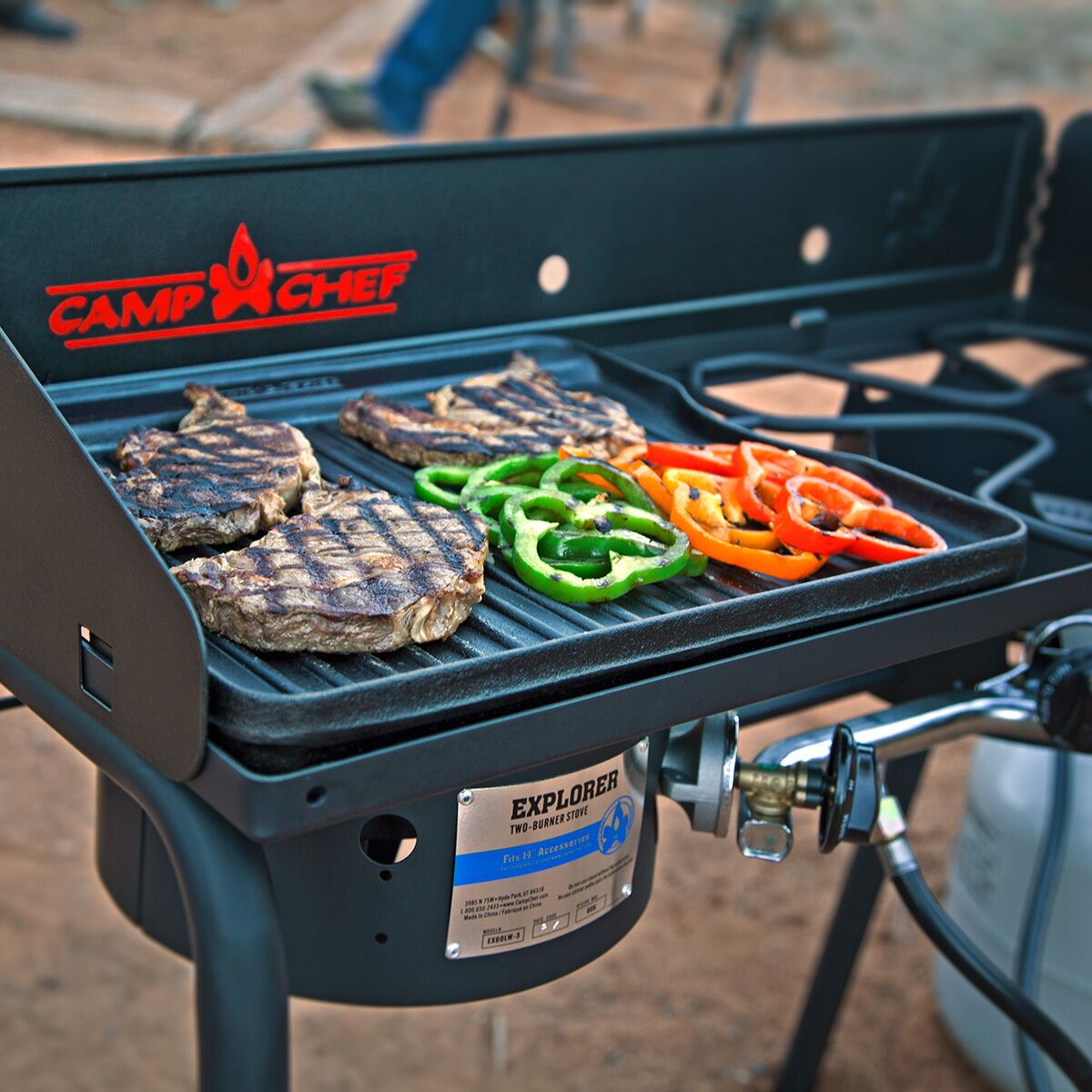 Camp Chef Explorer 2 Burner Range - Hike & Camp