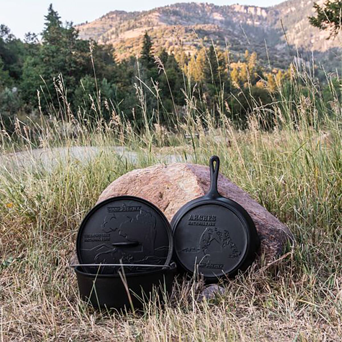 Camp Chef National Parks Cast Iron Set - Hike & Camp