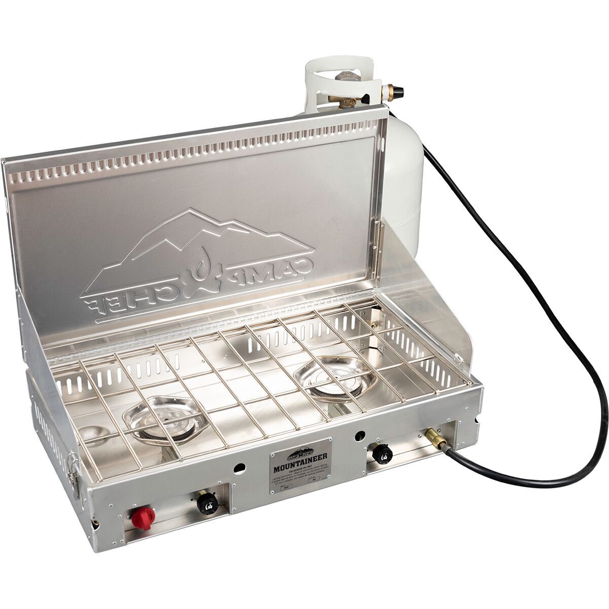 Camp Chef Mountaineer 2Burner Aluminum Stove Aluminum/Silver One Size