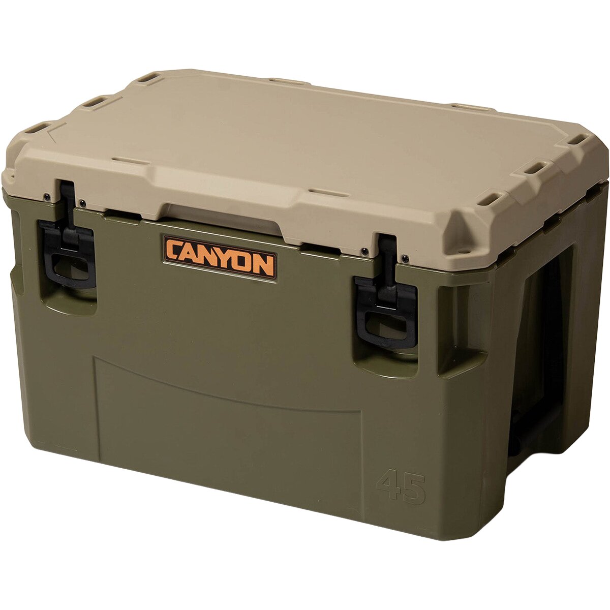 Image of Canyon Coolers Pro 45qt Cooler Juniper Green / Tan Lid, One Size