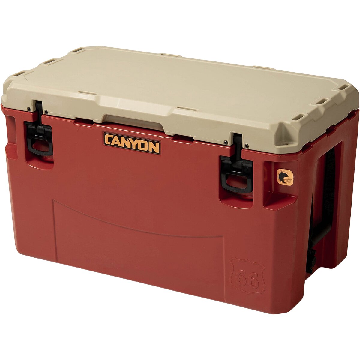 Image of Canyon Coolers Pro 65qt Cooler Sedona Red / Tan Lid, One Size