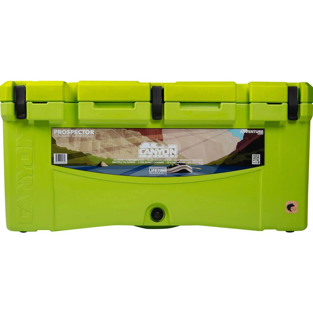 Canyon Coolers Prospector 103qt Cooler Lime, One Size