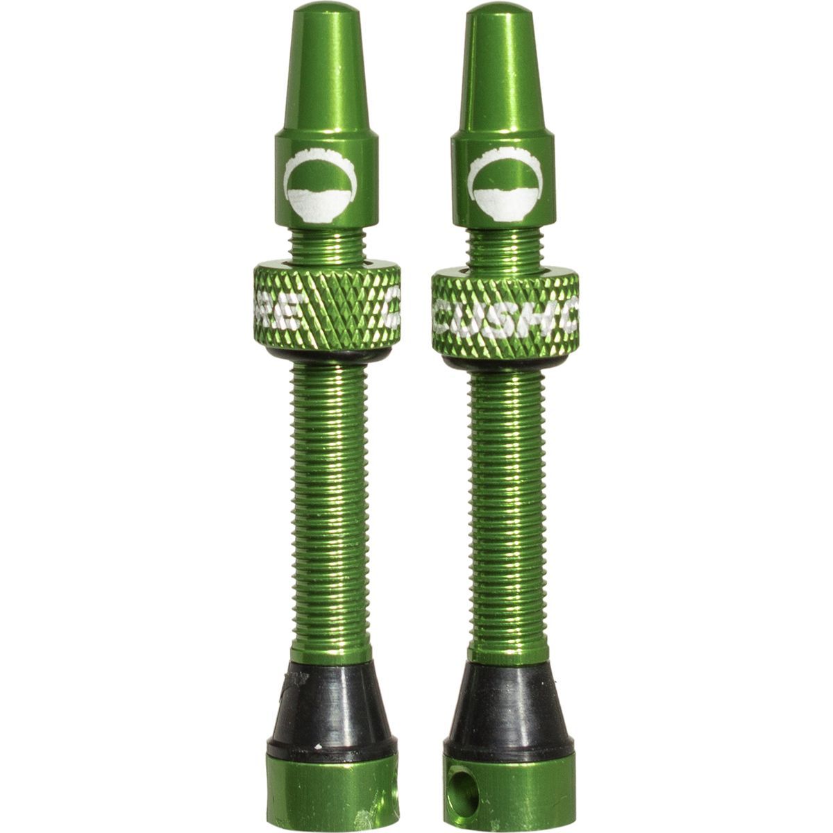 Image of Cush Core Tubeless Valves Green, 55mm